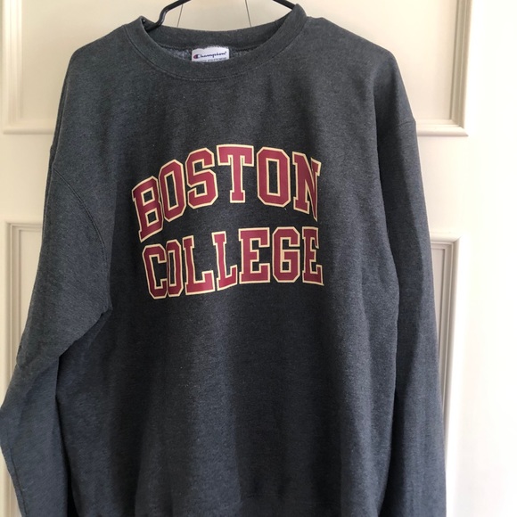 Champion Tops - Boston College Champion Crewneck Sweatshirt